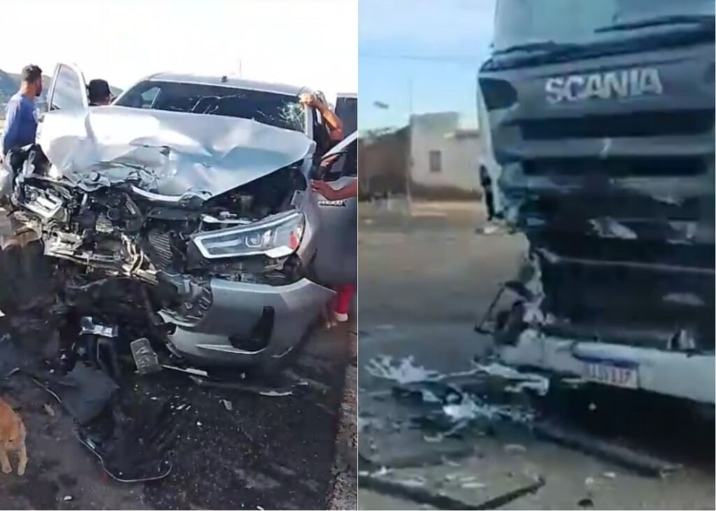 Colisão na BR-226: Motorista faz ‘cavalo de pau’ e causa grave acidente Colisão na BR-226: Motorista faz 'cavalo de pau' e causa grave acidente