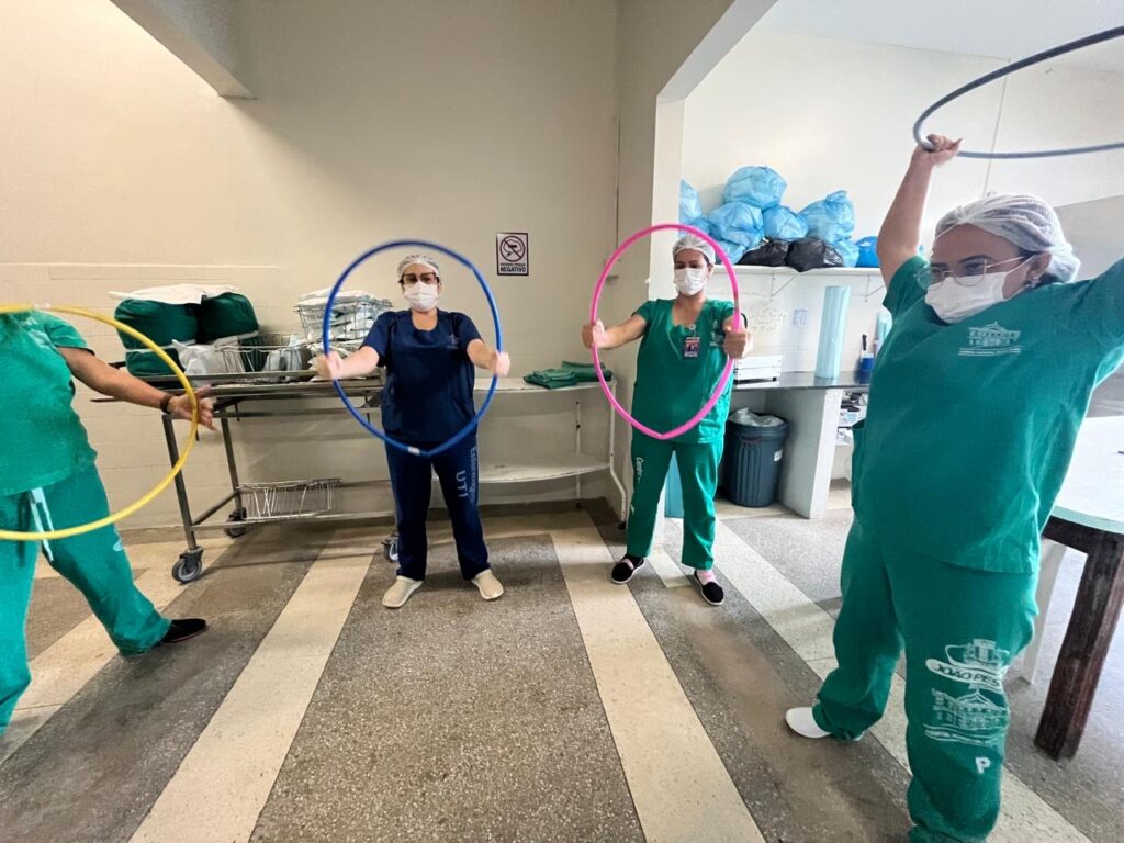 Ginástica Laboral: A Chave para Bem-Estar e Desempenho no Hospital Municipal Santa Isabel Ginástica Laboral: A Chave para Bem-Estar e Desempenho no Hospital Municipal Santa Isabel