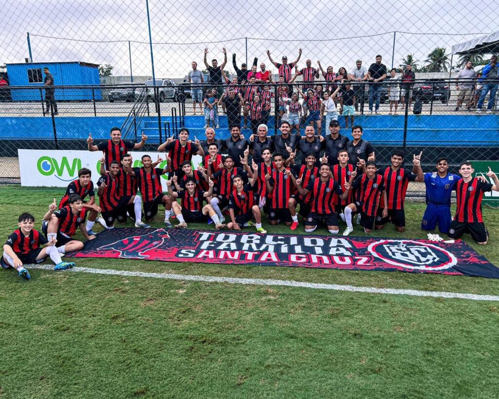 Santa Cruz-RN Brilha e Avança nas Oitavas da Copa do Brasil Sub-15