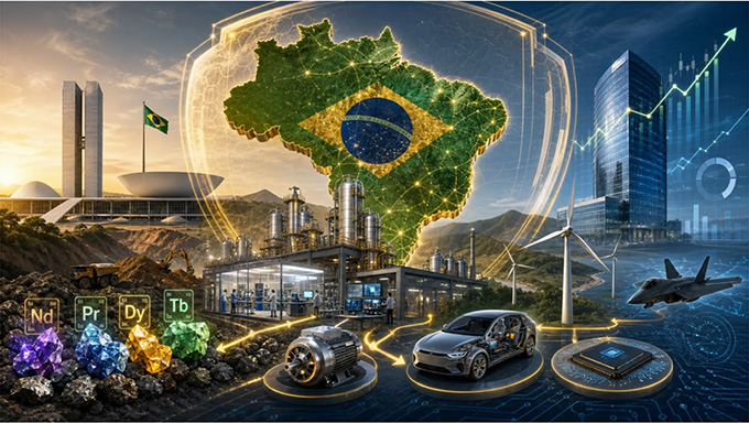 Terras Raras: O Brasil Precisa de uma Estatal Moderna, Não de Improvisos Terras Raras: O Brasil Precisa de uma Estatal Moderna, Não de Improvisos