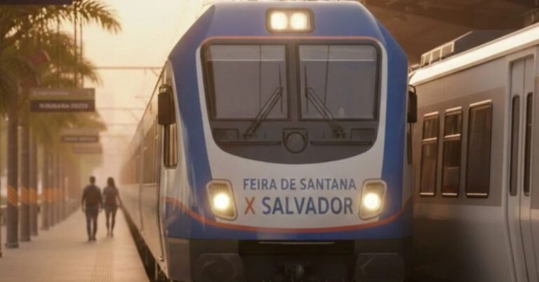 Ferrovia Feira-Salvador: Projeto de R$ 7 bilhões aguarda aprovação do ministro