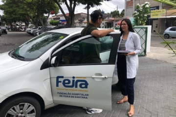 Início das Visitas Domiciliares da 2ª Fase do Programa de Tratamento das Gigantomastias em Feira de Santana Início das Visitas Domiciliares da 2ª Fase do Programa de Tratamento das Gigantomastias em Feira de