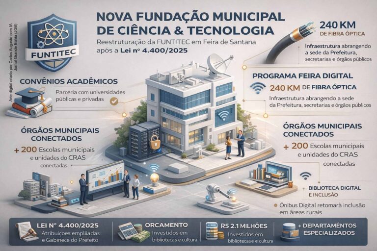 Reestruturação da FUNTITEC Impulsiona Inovação em Feira de Santana sob a Gestão de José Ronaldo Reestruturação da FUNTITEC Impulsiona Inovação em Feira de Santana sob a Gestão de José Ronaldo