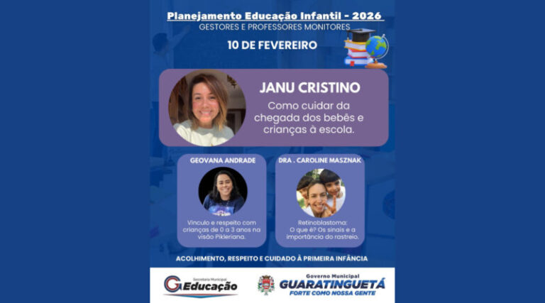 Planejamento da Educação Infantil 2026: Uma Iniciativa Transformadora em Guaratinguetá Planejamento da Educação Infantil 2026: Uma Iniciativa Transformadora em Guaratinguetá