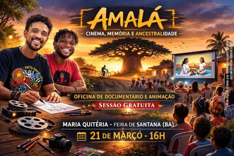 Amalá: Cinema e Cultura se Encontrem em Maria Quitéria com Sessão Gratuita e Oficinas Amalá: Cinema e Cultura se Encontrem em Maria Quitéria com Sessão Gratuita e Oficinas