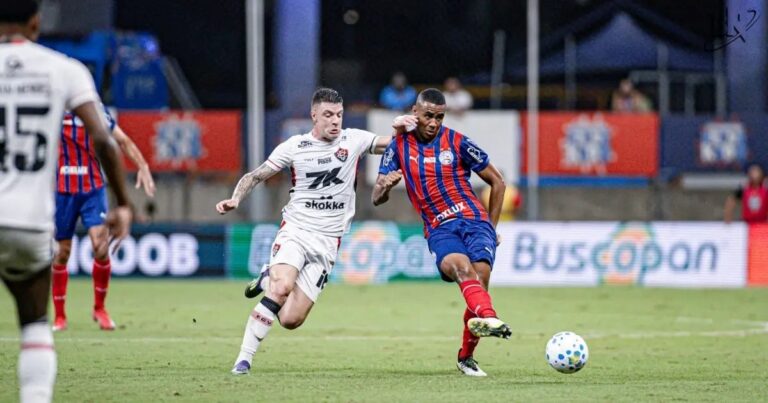 Empate Emocionante na Fonte Nova: Bahia e Vitória Terminam em 1 a 1 Empate Emocionante na Fonte Nova: Bahia e Vitória Terminam em 1 a 1