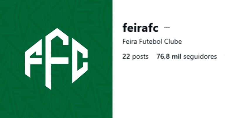 Feira FC: O Novo Fenômeno do Futebol Baiano que Conquistou as Redes Sociais