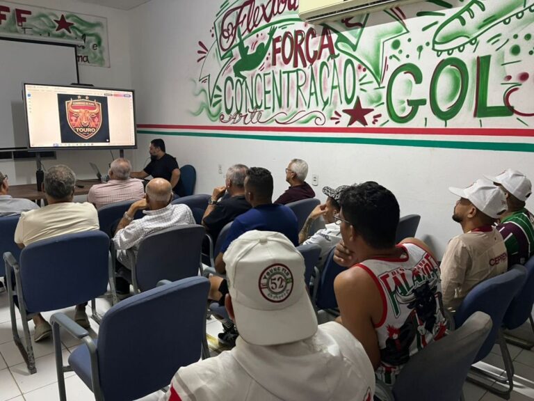 Fluminense de Feira Aprova Novo Escudo: Uma Modernização Necessária Fluminense de Feira Aprova Novo Escudo: Uma Modernização Necessária