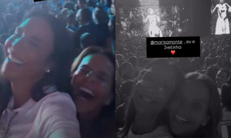 Ivete Sangalo Apresenta-se na Plateia de Marisa Monte em Salvador Ivete Sangalo Apresenta-se na Plateia de Marisa Monte em Salvador