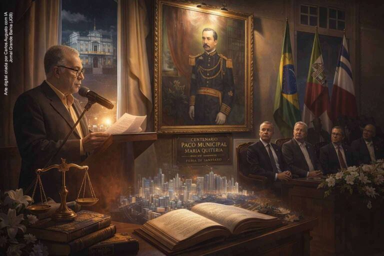 Centenário do Paço Municipal: Carlos Brito ressalta memória e compromisso com o futuro de Feira de S