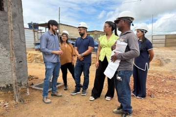 Obras da Nova Unidade de Saúde do Jardim Brasil Avançam e Atingem 50% de Execução Obras da Nova Unidade de Saúde do Jardim Brasil Avançam e Atingem 50% de Execução