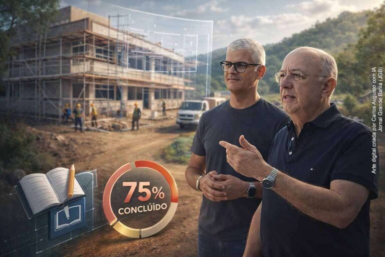 Prefeito José Ronaldo Inspeciona Obras da Escola Timóteo Ferreira da Silva em Feira de Santana Prefeito José Ronaldo Inspeciona Obras da Escola Timóteo Ferreira da Silva em Feira de Santana
