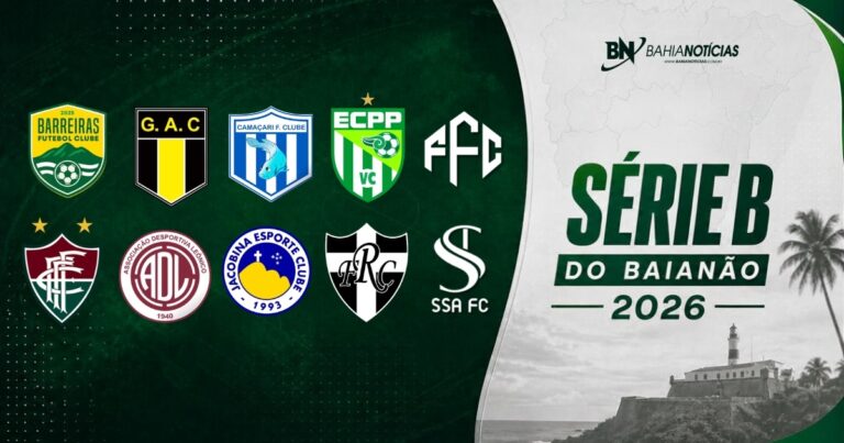 Série B do Baianão 2026: Abertura Empolgante com Confrontos Iniciais Série B do Baianão 2026: Abertura Empolgante com Confrontos Iniciais