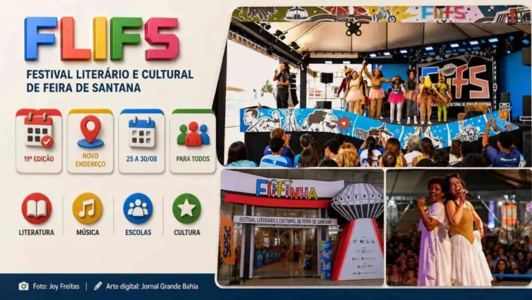 FLIFS 2026: Um Novo Capítulo de Literatura e Cultura no Centro de Convenções de Feira de Santana