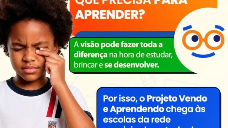 Programa Vendo e Aprendendo amplia cuidado com saúde ocular de estudantes em Alagoinhas Programa Vendo e Aprendendo amplia cuidado com saúde ocular de estudantes em Alagoinhas