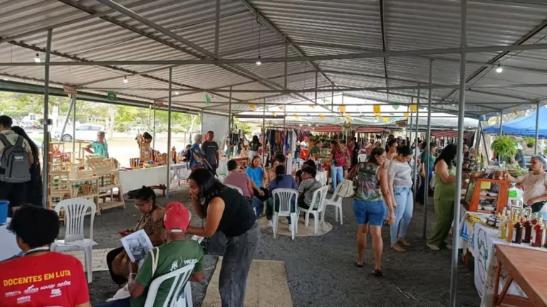 UEFS promove encontro que fortalece economia solidária e feiras populares na Bahia