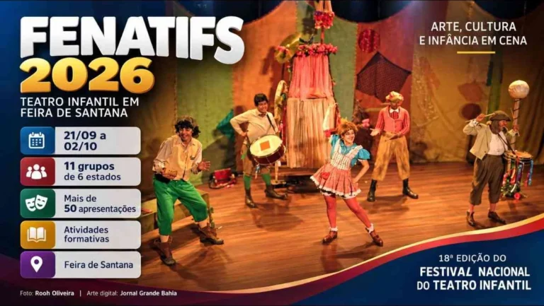 Fenatifs 2026 traz 11 grupos e homenagens em Feira de Santana