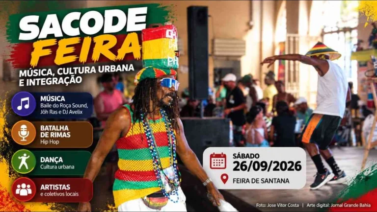 Projeto Sacode Feira une música, dança e cultura urbana em nova edição em Feira de Santana
