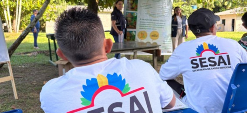 Ministério da Saúde Capacita Agentes Indígenas de Saneamento na Terra Yanomami Ministério da Saúde Capacita Agentes Indígenas de Saneamento na Terra Yanomami