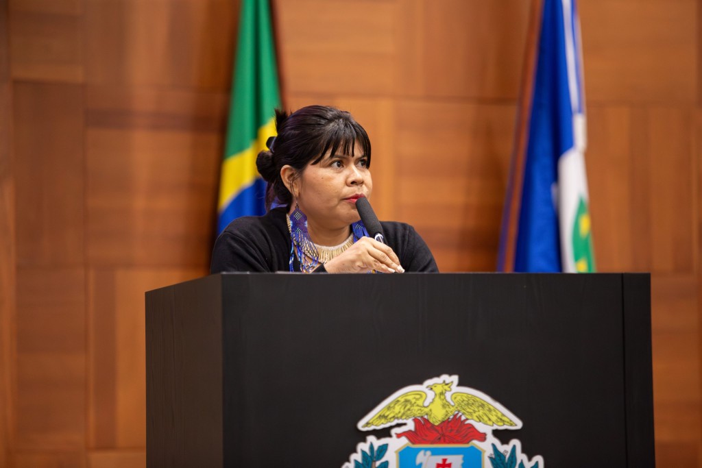Eliane Xunakalo Destaca a Importância das Pautas Indígenas e o Respeito Necessário Eliane Xunakalo Destaca a Importância das Pautas Indígenas e o Respeito Necessário