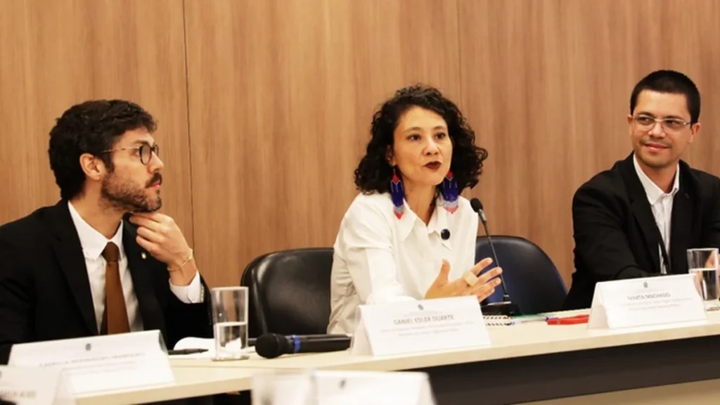 Senad reúne lideranças indígenas para fortalecer Território Seguro na Amazônia Senad reúne lideranças indígenas para fortalecer Território Seguro na Amazônia