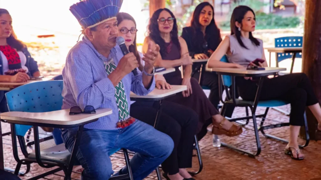 TRE-GO intensifica diálogo com povos indígenas e promove educação eleitoral no IFIST da UFG TRE-GO intensifica diálogo com povos indígenas e promove educação eleitoral no IFIST da UFG