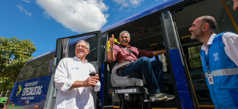 Ministério da Saúde Destina R$ 63 Milhões e Entrega 47 Veículos para Transporte de Pacientes em Minas Gerais Ministério da Saúde Destina R$ 63 Milhões e Entrega 47 Veículos para Transporte de Pacientes em Mina