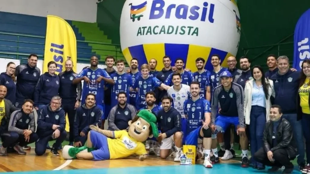 Joinville Vôlei inicia Copa Internacional Brasil Atacadista com vitória dominante