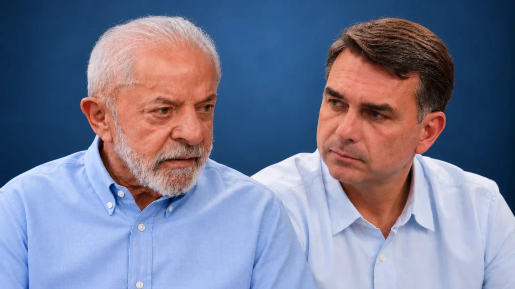 Pesquisa Palver aponta Flávio Bolsonaro com 50% e Lula com 49% no 2º turno