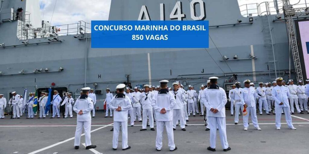 Marinha do Brasil Lança 850 Vagas para Aprendizes-Marinheiros em 2026