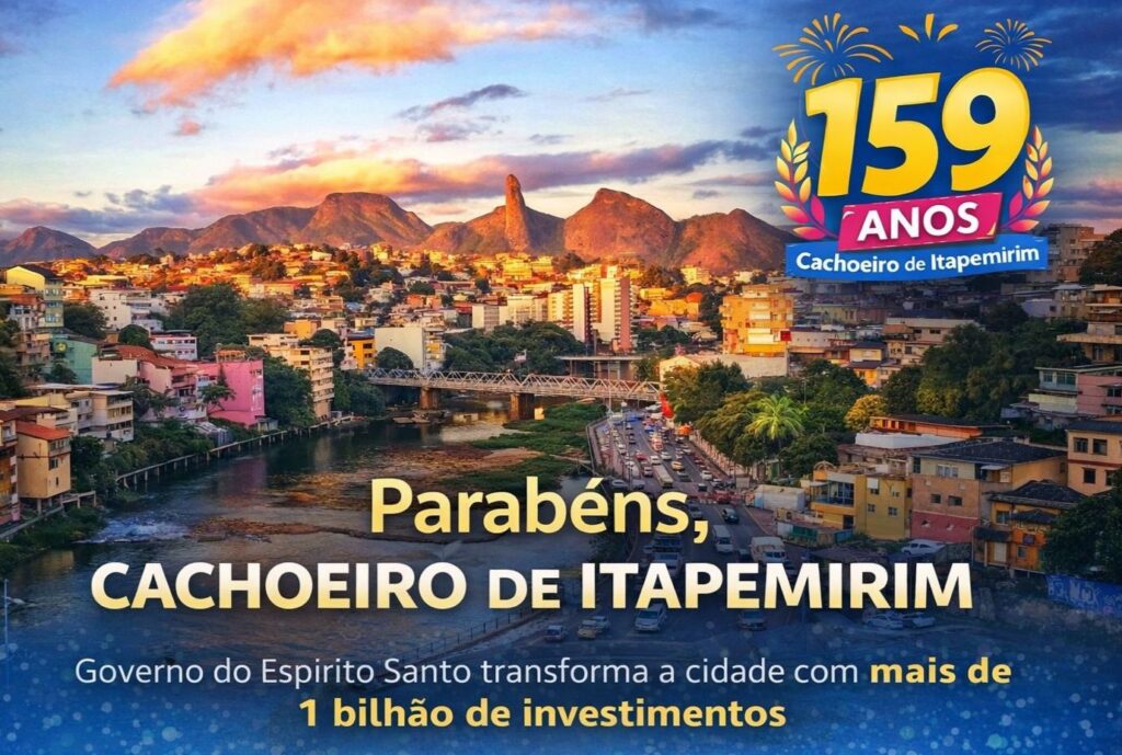Cachoeiro de Itapemirim: 159 Anos de Investimentos e Desenvolvimento Sustentável Cachoeiro de Itapemirim: 159 Anos de Investimentos e Desenvolvimento Sustentável