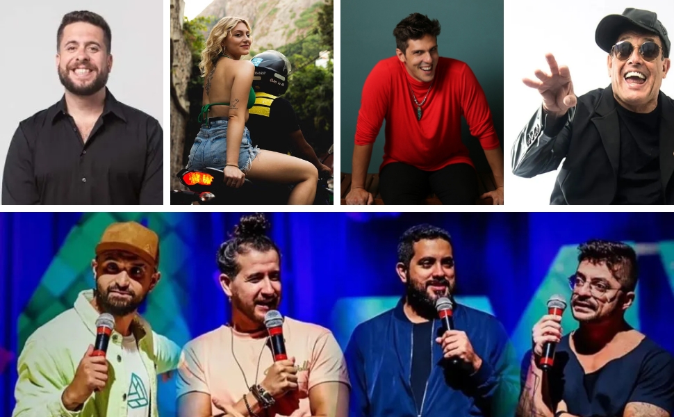 Maratona de Humor: Oito Espetáculos Imperdíveis em Grande Vitória Até o Fim do Mês Maratona de Humor: Oito Espetáculos Imperdíveis em Grande Vitória Até o Fim do Mês