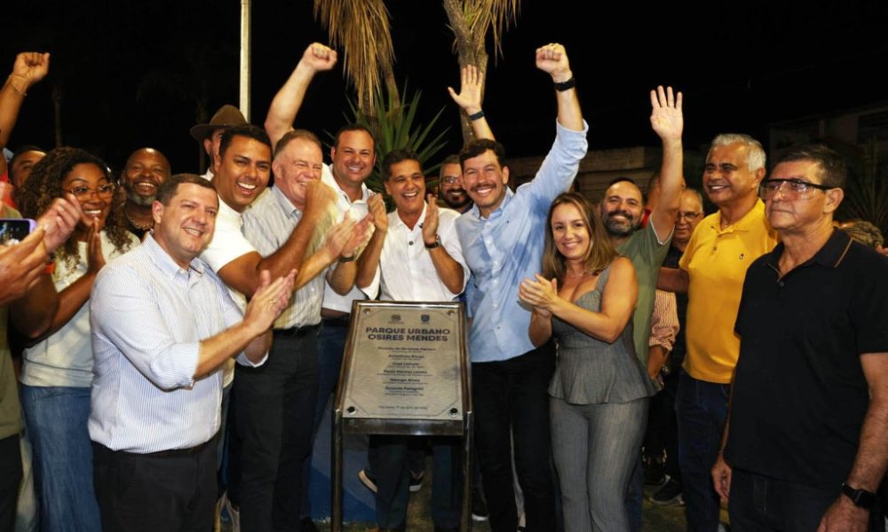 Governador Ricardo Ferraço Inaugura Parque Urbano Osires Mendes em Vila Velha Governador Ricardo Ferraço Inaugura Parque Urbano Osires Mendes em Vila Velha