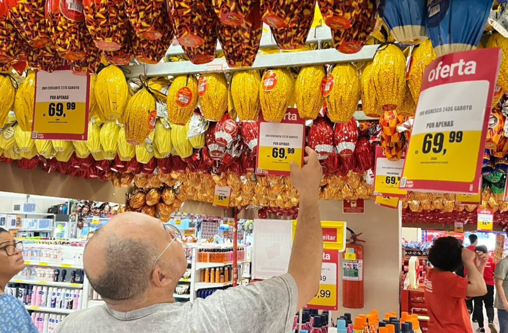 Variação de Preços de Chocolates e Ovos de Páscoa Chega a 73% em Vitória e Vila Velha Variação de Preços de Chocolates e Ovos de Páscoa Chega a 73% em Vitória e Vila Velha