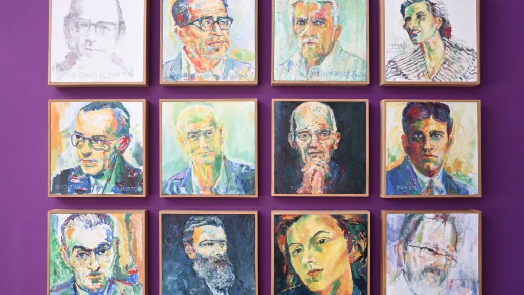 Escola de Vitória transforma corredores em galeria para aproximar alunos da arte capixaba