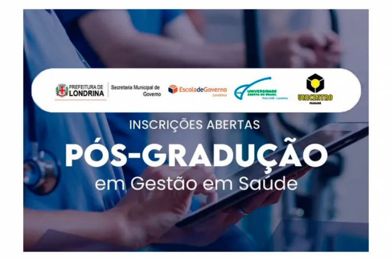Pós-Graduação em Gestão em Saúde da Unicentro: Inscrições Prorrogadas até 29 de Março Pós-Graduação em Gestão em Saúde da Unicentro: Inscrições Prorrogadas até 29 de Março