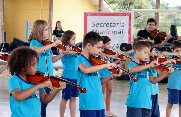 Projeto Orquestrando o Futuro 2026: Música para Crianças em Londrina Projeto Orquestrando o Futuro 2026: Música para Crianças em Londrina