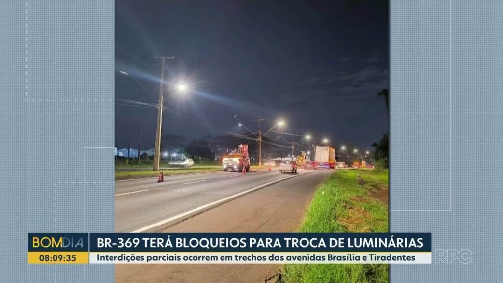 Manutenção Noturna na BR-369: Interdições em Londrina Manutenção Noturna na BR-369: Interdições em Londrina