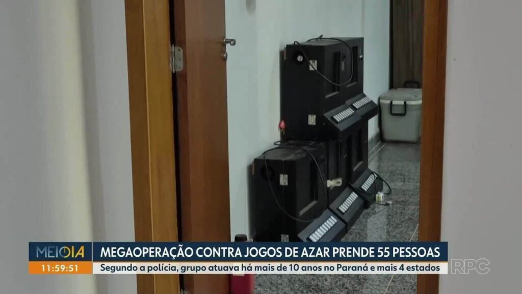 Megaoperação Contra Jogos de Azar: R$ 1,5 Bilhão Bloqueados e 55 Detidos no Paraná Megaoperação Contra Jogos de Azar: R$ 1,5 Bilhão Bloqueados e 55 Detidos no Paraná
