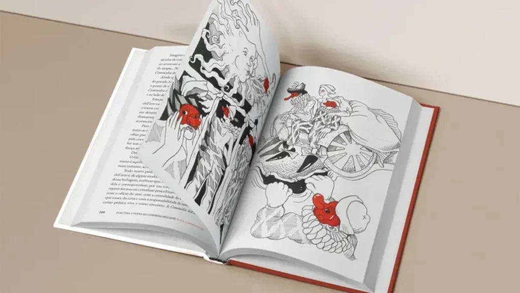 Douglas Kodi lança livro sobre Commedia dell’arte em Londrina