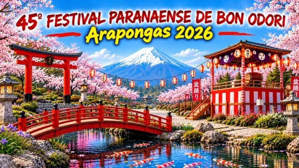 Arapongas reúne 500 dançarinos no 45º Festival Paranaense de Bon Odori Arapongas reúne 500 dançarinos no 45º Festival Paranaense de Bon Odori