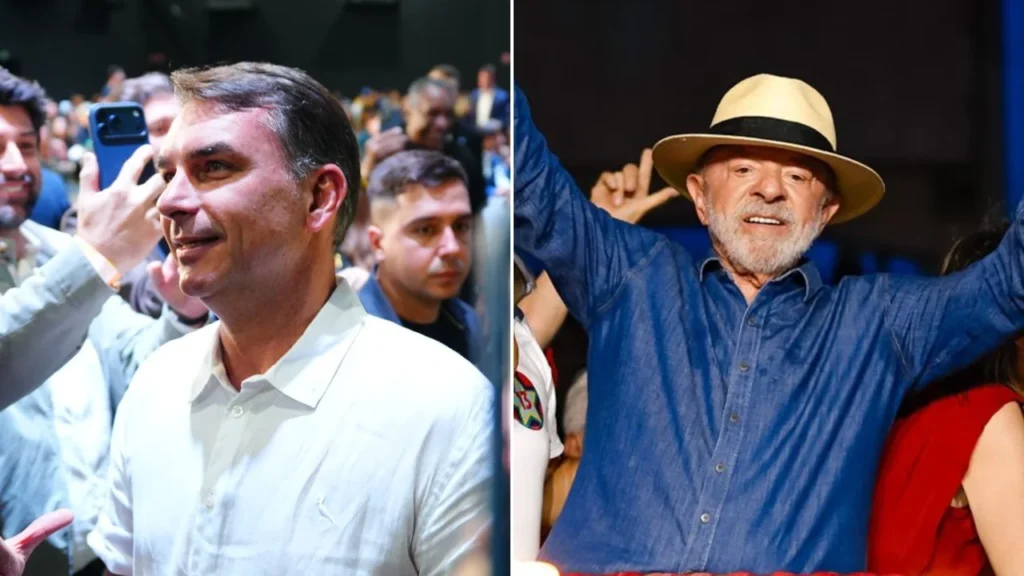 Pesquisa Quaest no 2º turno: Flávio Bolsonaro lidera por um ponto sobre Lula