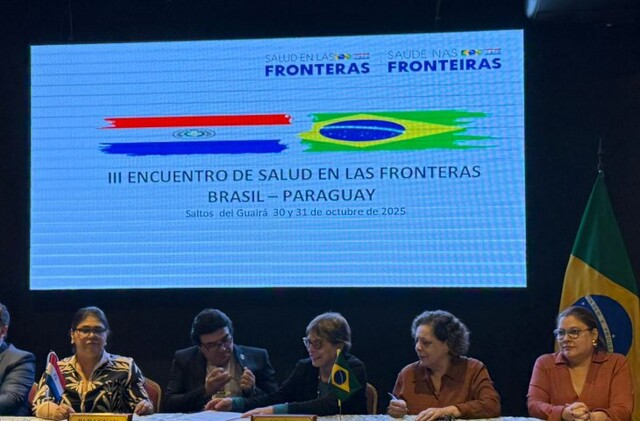 Brasil e Paraguai Avançam em Cooperação de Saúde com Inauguração da Sala Binacional Brasil e Paraguai Avançam em Cooperação de Saúde com Inauguração da Sala Binacional