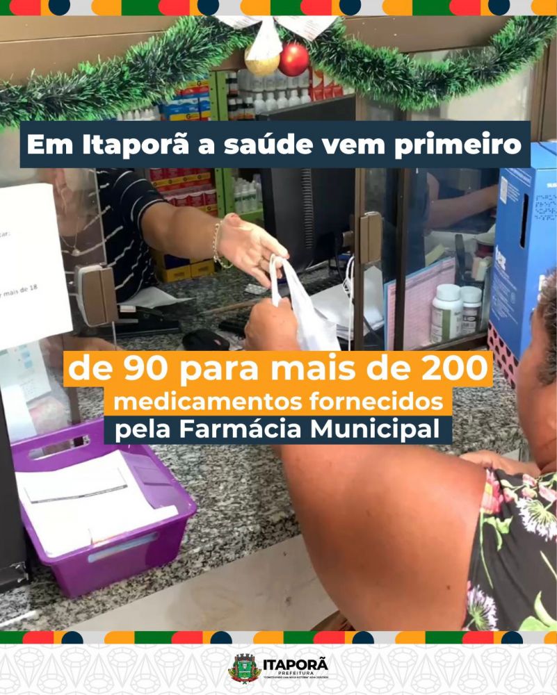 Itaporã Prioriza a Saúde: Ampliação da Farmácia Municipal Itaporã Prioriza a Saúde: Ampliação da Farmácia Municipal