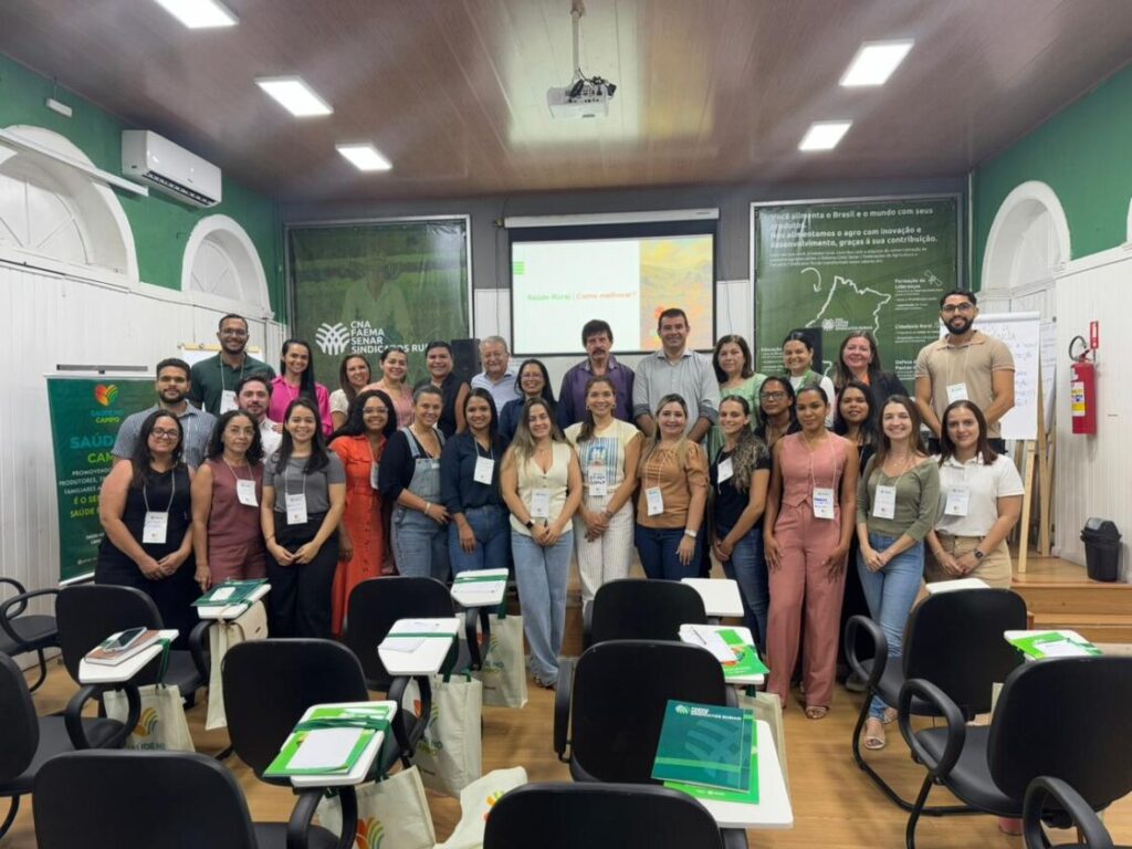 Senar Maranhão Capacita 30 Profissionais para Fortalecer Programa Saúde no Campo Senar Maranhão Capacita 30 Profissionais para Fortalecer Programa Saúde no Campo