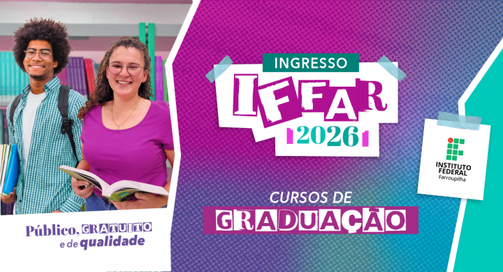Última Chance: Inscrições para Cursos de Graduação do IFFar Encerram Hoje Última Chance: Inscrições para Cursos de Graduação do IFFar Encerram Hoje