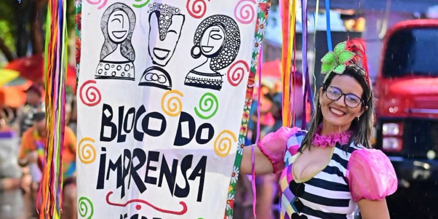 Bloco do Imprensa Agita Imperatriz com Prévia de Carnaval Bloco do Imprensa Agita Imperatriz com Prévia de Carnaval