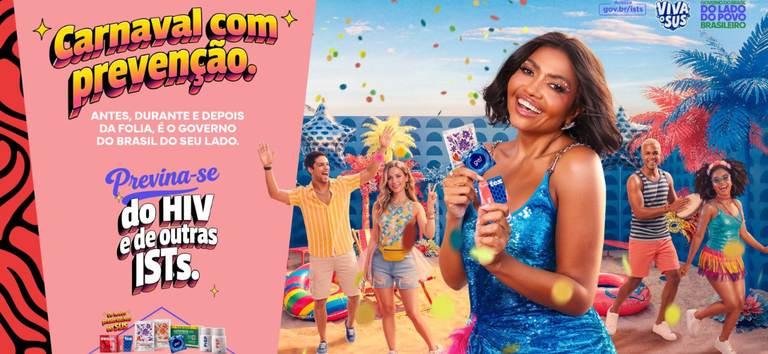 Carnaval 2026: Ministério da Saúde Lança Campanha que Reforça Uso de Camisinha Carnaval 2026: Ministério da Saúde Lança Campanha que Reforça Uso de Camisinha