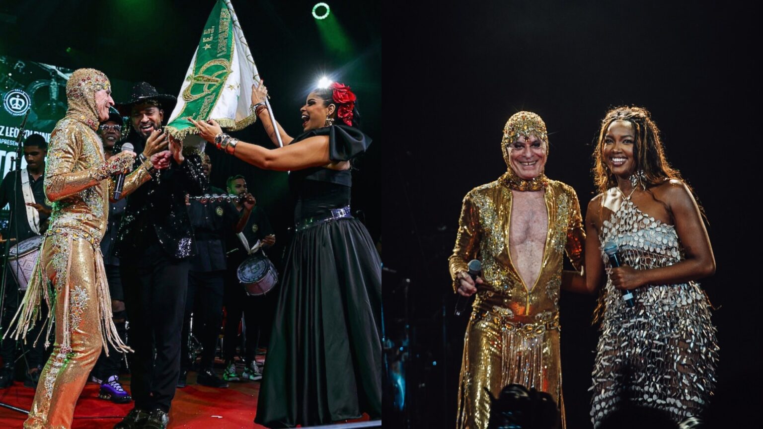 Imperatriz Leopoldinense e IZA Brilham em Show de Ney Matogrosso no Rio de Janeiro Imperatriz Leopoldinense e IZA Brilham em Show de Ney Matogrosso no Rio de Janeiro