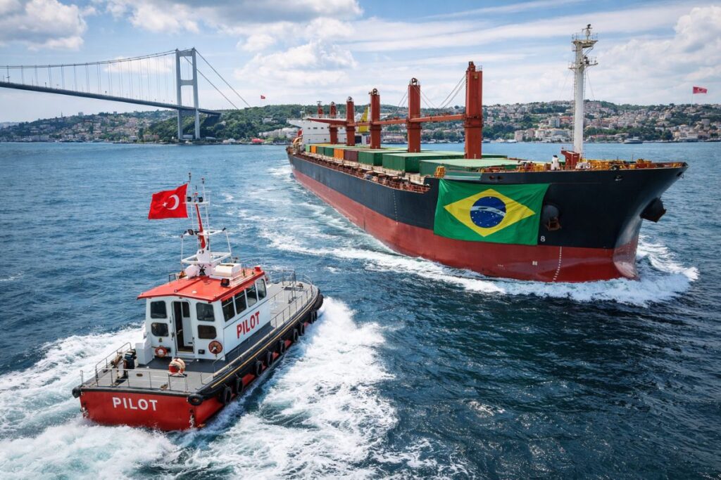 Brasil Garante Rota Alternativa pela Turquia para Salvar Exportações do Agronegócio Brasil Garante Rota Alternativa pela Turquia para Salvar Exportações do Agronegócio
